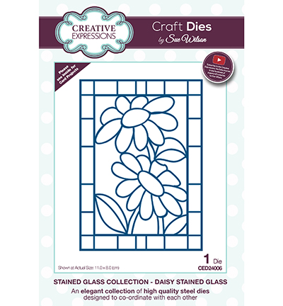 CED24006 - Creative Expressions - Daisy Stained Glass