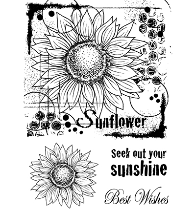 JGB004 - Creative Expressions - Sunflower Sketch