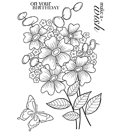 JGS596 - Creative Expressions - Bold Blooms Beatrice