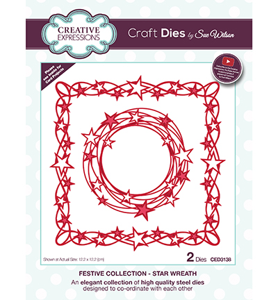 CED3138 - Creative Expressions - Star Wreath