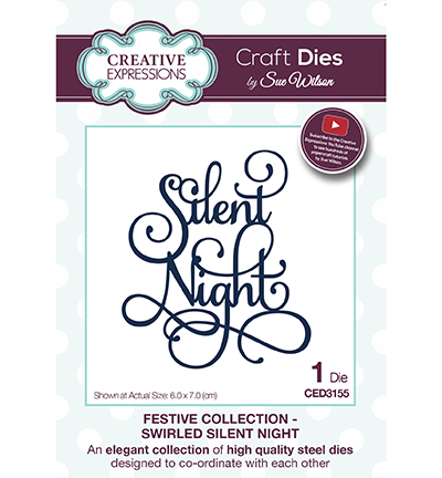 CED3155 - Creative Expressions - Swirled Silent Night