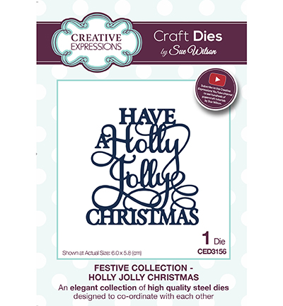 CED3156 - Creative Expressions - Holly Jolly Christmas