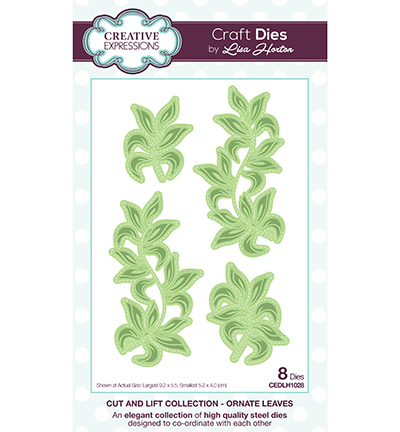 CEDLH1028 - Creative Expressions - Ornate Leaves