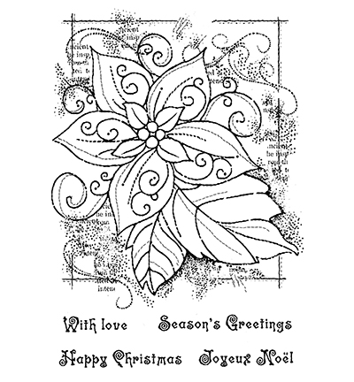 FRS704 - Creative Expressions - Framed Poinsettia