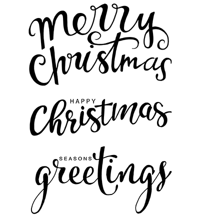 JGS598 - Creative Expressions - Big Christmas Words