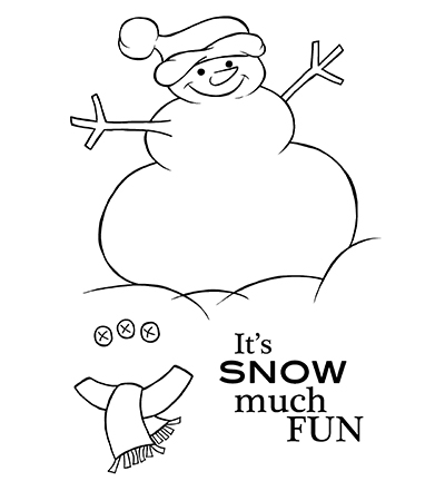 JGS601 - Creative Expressions - Chunky the Snowman