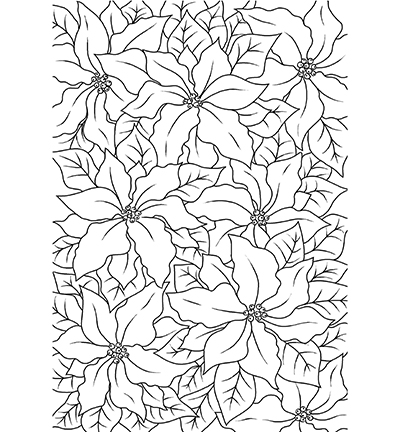 JGS612 - Creative Expressions - Poinsettia Lace