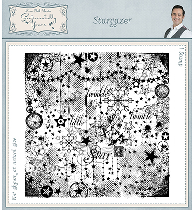 SYR026 - Creative Expressions - Pre Cut Rubber Stargazer