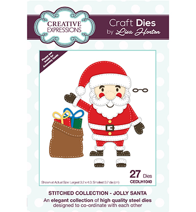 CEDLH1040 - Creative Expressions - Jolly Santa