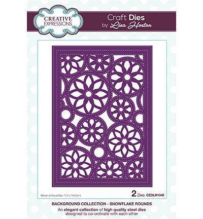 CEDLH1048 - Creative Expressions - Snowflake Rounds