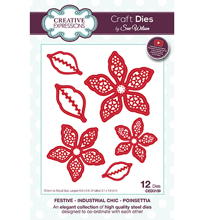 CED3159 - Creative Expressions - Poinsettia