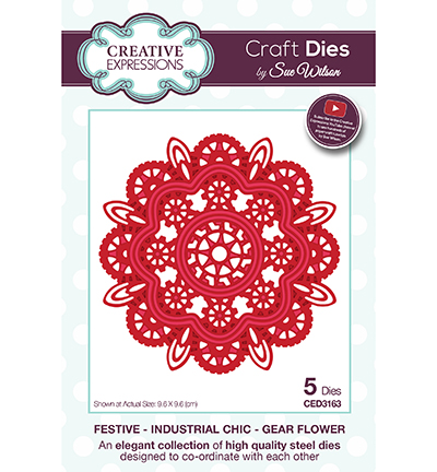 CED3163 - Creative Expressions - Gear Flower