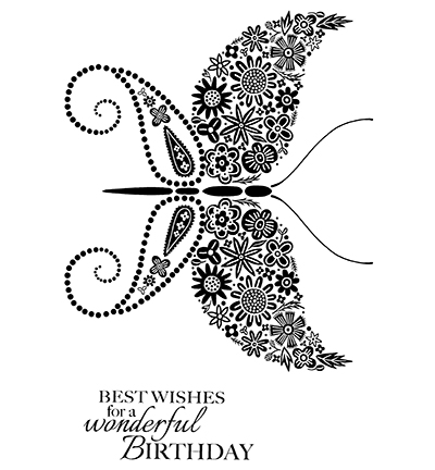 JGS626 - Creative Expressions - Floral Wings