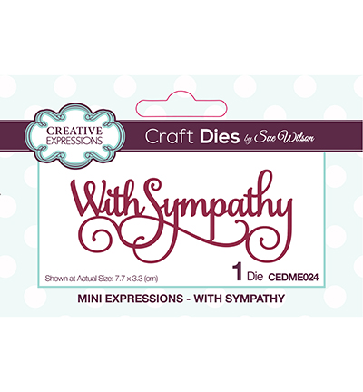 CEDME024 - Creative Expressions - With Sympathy