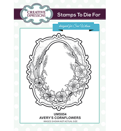 UMS854 - Creative Expressions - Averys Cornflowers