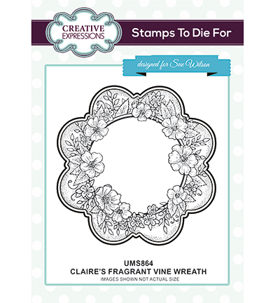 UMS864 - Creative Expressions - Claires Fragrant Vine Wreath