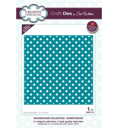 CED7114 - Creative Expressions - Background Collection Basketweave