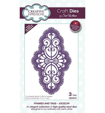 CED4372 - Creative Expressions - Frames and Tags Collection Jocelyn
