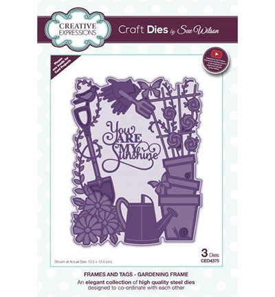 CED4375 - Creative Expressions - Frames and Tags Collection Gardening Frame