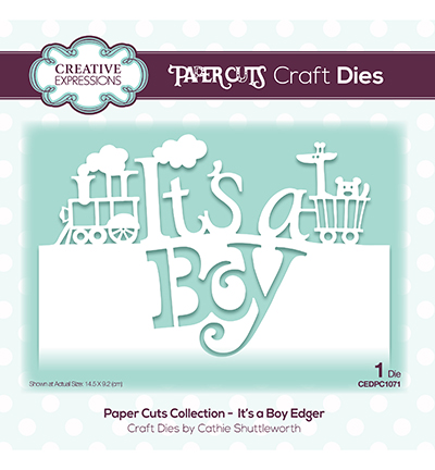 CEDPC1071 - Creative Expressions - Its a Boy Edger