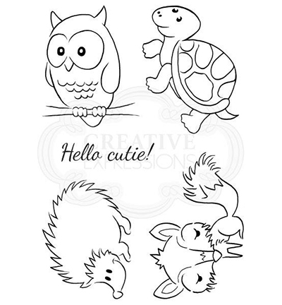 JGS651 - Creative Expressions - Cheeky Critters