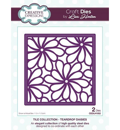 CEDLH1052 - Creative Expressions - Teardrop Daisies
