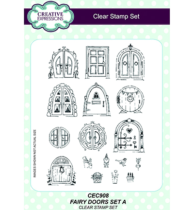 CEC908 - Creative Expressions - Fairy Doors set 1