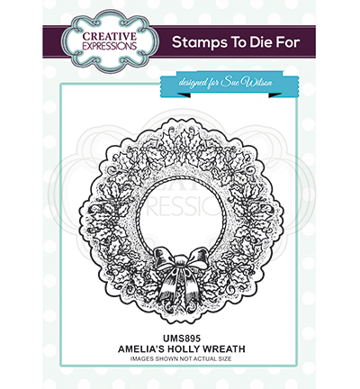 UMS895 - Creative Expressions - Amelias Holly Wreath