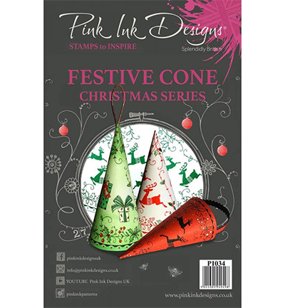 PI034 - Creative Expressions - Festive Cone(Christmas Serie)