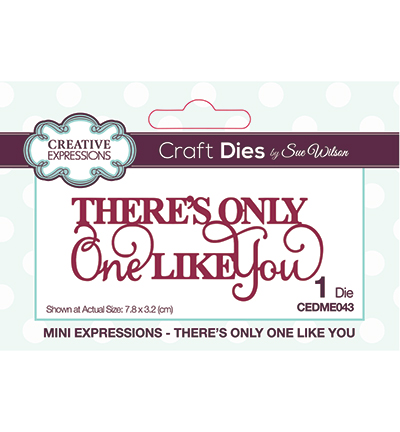 CEDME043 - Creative Expressions - Theres Only One Like You