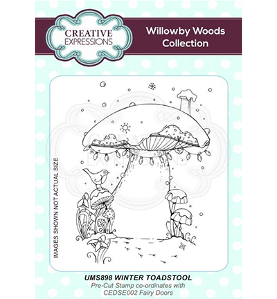 UMS898 - Creative Expressions - Winter Toadstool