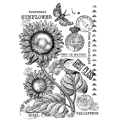 FRS777 - Creative Expressions - Vintage Sunflower