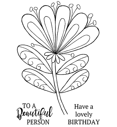JGS689 - Creative Expressions - Bold Blooms - Wendy