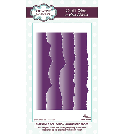 CEDLH1099 - Creative Expressions - Stitched Collection Distressed Edges