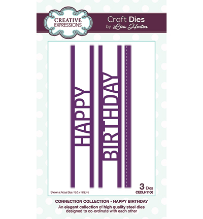 CEDLH1100 - Creative Expressions - Connection Collection Happy Birthday