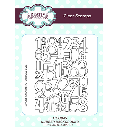 CEC945 - Creative Expressions - Number Background