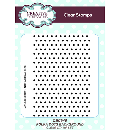 CEC946 - Creative Expressions - Polka Dots Background