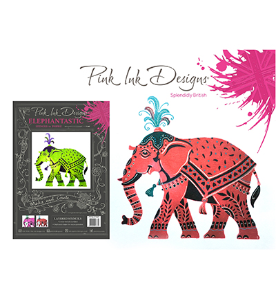 PINKST003 - Creative Expressions - Elephant