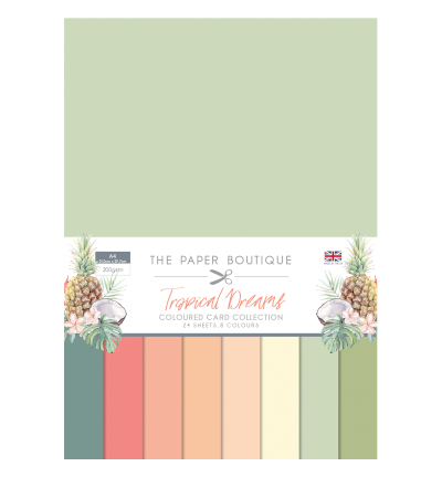 PB1195 - Creative Expressions - Tropical Dreams Colour Card Collection