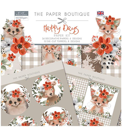 PB1214 - Creative Expressions - Happy Days Paper Kit