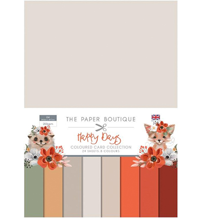 PB1218 - Creative Expressions - Happy Days Colour Card Collection