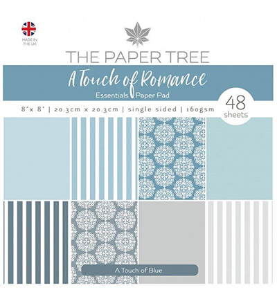 PTC1060 - Creative Expressions - A Touch of Romance Essentials Pad - A Touch of Blue
