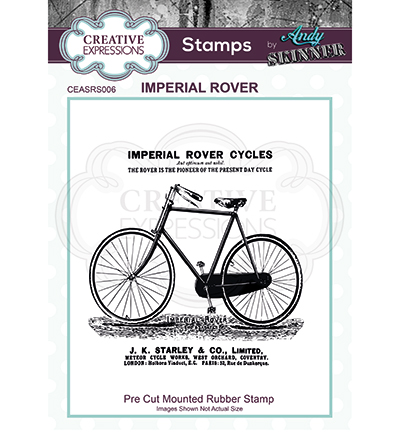 CEASRS006 - Creative Expressions - Pre Cut Rubber Stamp Imperial Rover