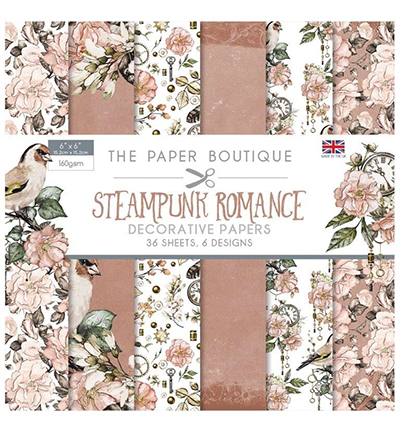 PB1206 - Creative Expressions - Steampunk Romance Paper Pad