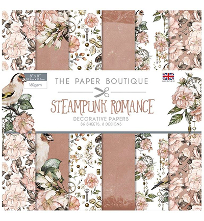 PB1207 - Creative Expressions - Steampunk Romance Paper Pad