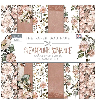 PB1208 - Creative Expressions - Steampunk Romance Paper Pad