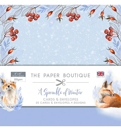PB1149 - Creative Expressions - A Sprinkle of Winter Card & Envelope Pack