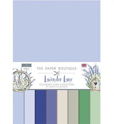 PB1225 - Creative Expressions - Lavender Lane Colour Card Collection