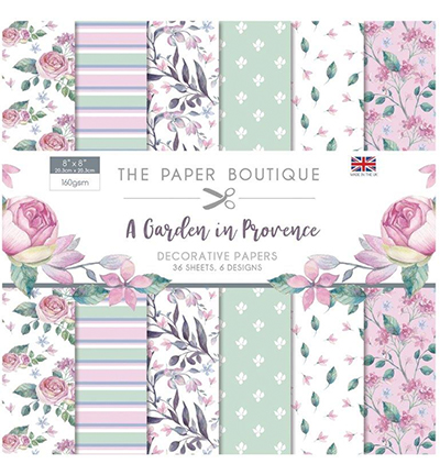 PB1241 - Creative Expressions - A Garden in Provence Paper Pad