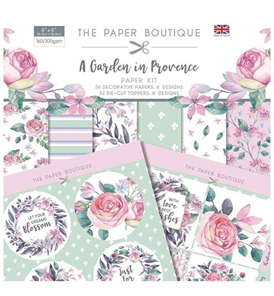 PB1240 - Creative Expressions - A Garden in Provence Paper Kit